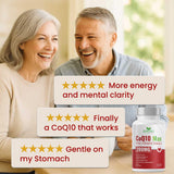 Sundhed Natural CoQ10 Supplement 60g with other supplements