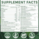 Sundhedsliv Electrolytes + Greens Powder packaging details