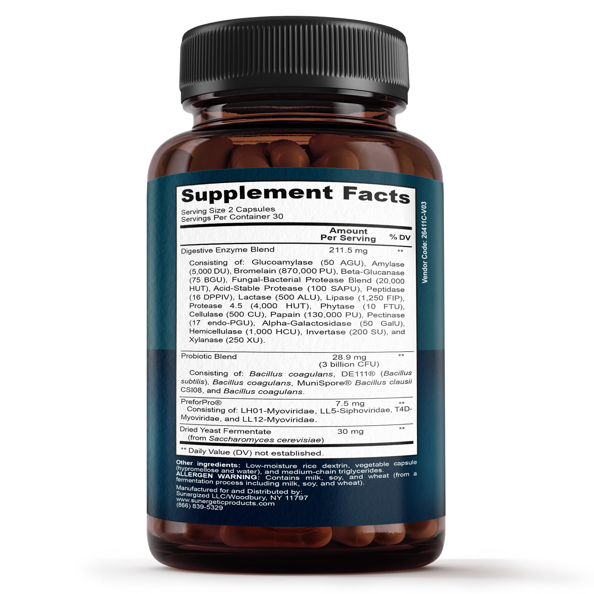 Sunergetic 4 in 1 Probiotic Supplement 50g lifestyle scene