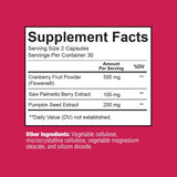 Sunergetic Bladder Support Supplement capsules on a table