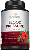 Sunergetic Blood Pressure Support Supplement 90 Capsules front view