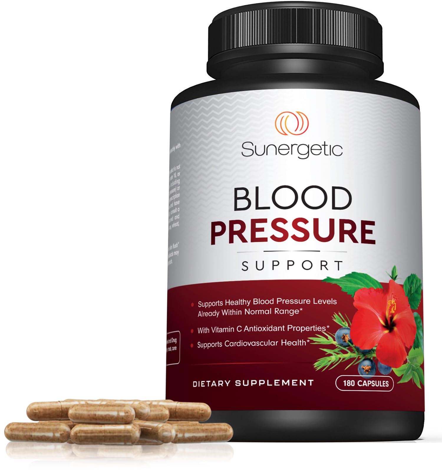 Sunergetic Blood Pressure Support Supplement in a kitchen setting