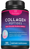 Sunergetic Collagen Peptide Capsules bottle front view