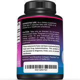 Sunergetic Collagen Peptide Capsules packaging dimensions
