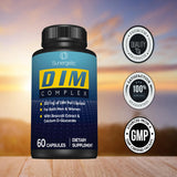 Sunergetic DIM Supplement 150mg on a wooden table