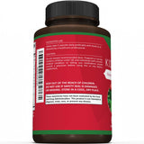 Sunergetic Kidney Cleanse Supplement side view showing capsule size