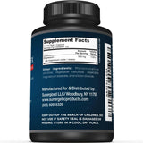 Sunergetic Magnesium Supplement bottle side view