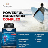 Sunergetic Magnesium Supplement ingredients list