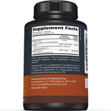 Sunergetic Methyl Folate Supplement side view showing label details