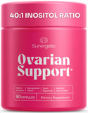 Sunergetic Ovarian Support Supplement front view with label