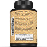 Sunergetic Quercetin & Bromelain Supplement capsules on a table