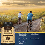 Sunergetic Quercetin & Bromelain Supplement dosage instructions