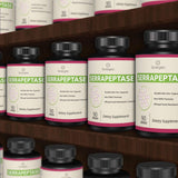 Sunergetic Serrapeptase Enzyme Supplement packaging details