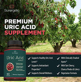 Sunergetic Uric Acid Support Supplement bottle side view