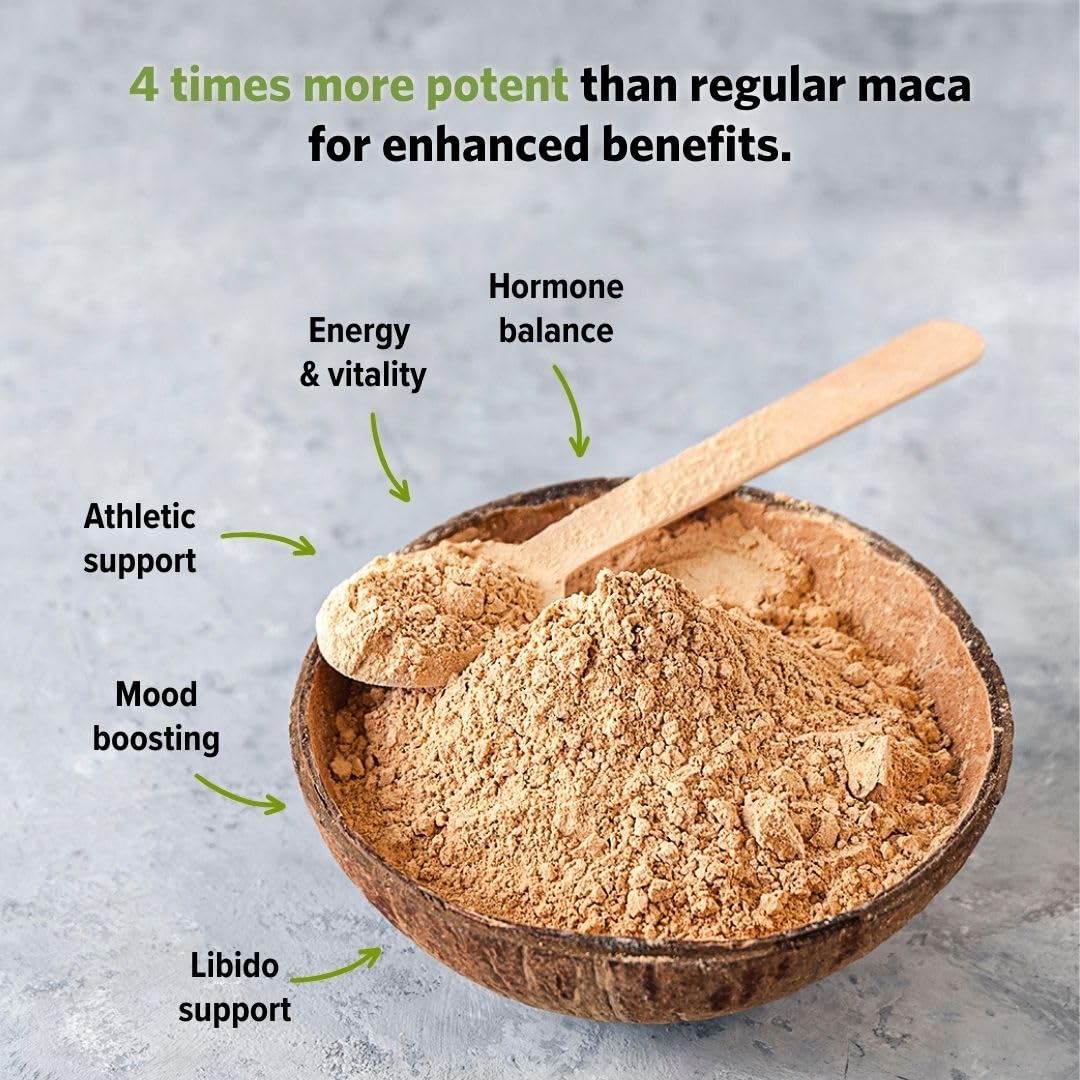 Sunfood Superfoods Maca Extreme Organic Powder nutritional information