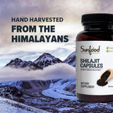 Sunfood Superfoods Shilajit Capsules 500mg lifestyle scene
