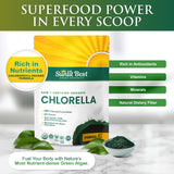 Sunlit Best Green Organics Chlorella Powder packaging