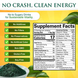 Sunlit Best Green Organics Chlorella Powder scoop with powder