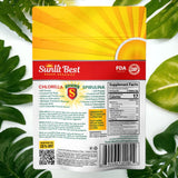 Sunlit Best Green Organics Chlorella Spirulina Tablets packaging