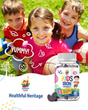 SUNNY SAM Iron Gummies for Kids 10mg on a table