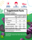 SUNNY SAM Iron Gummies packaging with grape flavour