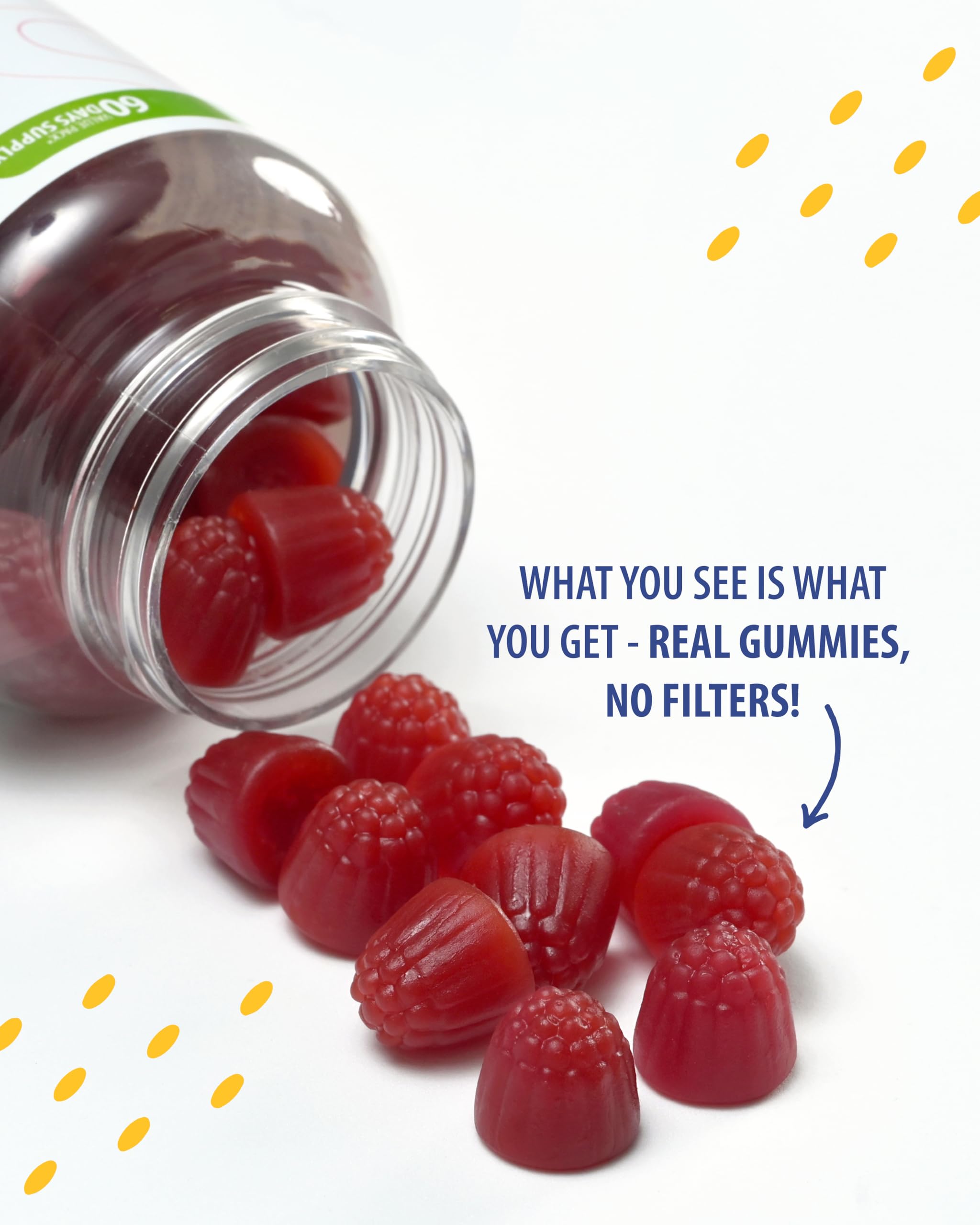 SUNNY SAM Magnesium Citrate Gummies with fruits