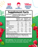 SUNNY SAM Magnesium Gummies for Kids raspberry flavour close-up