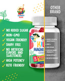 SUNNY SAM Magnesium Gummies for Kids side view packaging