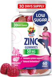 SUNNY SAM Zinc Gummies 50mg bottle front view