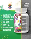SUNNY SAM Zinc Gummies nutritional information label
