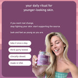 Sunrae Wellness Glowing Skin Supplement close-up of capsules