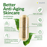 Sunsafe Rx Antioxidant Supplement capsule close-up