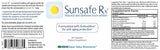 Sunsafe Rx Antioxidant Supplement with lifestyle setting