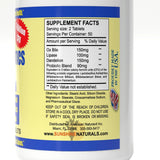 Sunshine Naturals Blended Vitamin & Mineral Supplement 60 Capsules close-up of capsules