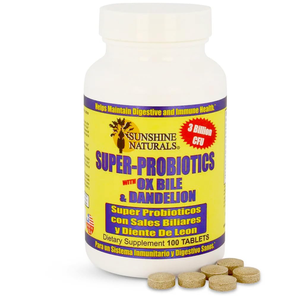 Sunshine Naturals Blended Vitamin & Mineral Supplement 60 Capsules on a wooden table