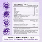 Sunshine & Rain Magnesium Complex Gummies side view