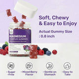 Sunshine & Rain Magnesium Complex Gummies with ingredients
