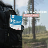 Sunshine & Rain Molecular Hydrogen Tablets displayed with gym accessories