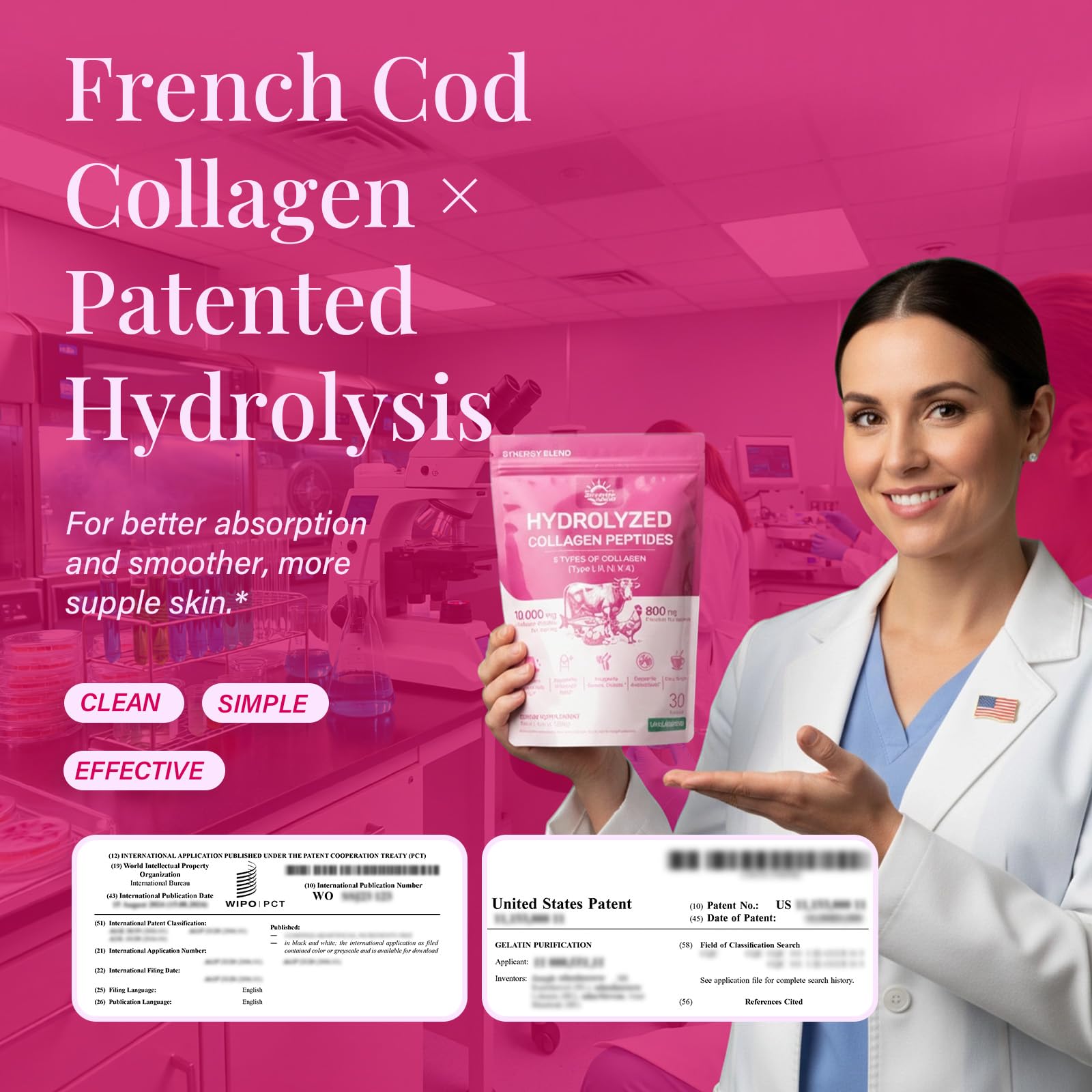 Sunshine & Rain Multi-Source Collagen Stick Pack with beverage