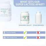 Sunshine Valley Super Lactose Dry Powder 275g packaging