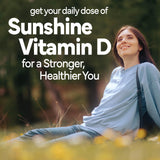 Sunshine Vitamin D3 with K2 supplement on a wooden table