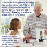 Sunshine Vitamins Instant CalMag-C Calcium and Magnesium Powder ingredients list