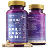 SUNUV Biotin Collagen Keratin Complex 10000mcg front view