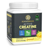 Sunwarrior Active Creatine 350g front view with packaging