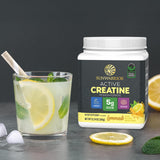Sunwarrior Active Creatine 350g opened container