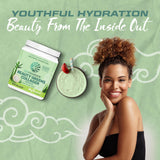 Sunwarrior Beauty Greens Collagen support packaging side view