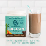 Sunwarrior Collagen Building Protein Peptides 499g side view