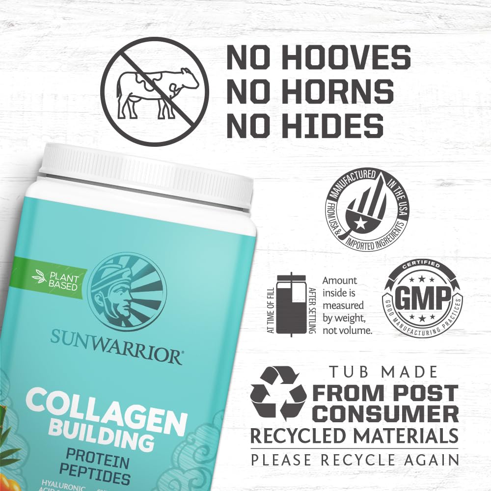 Sunwarrior Collagen Building Protein Peptides 998g packaging