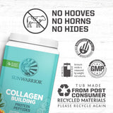Sunwarrior Collagen Building Protein Peptides 998g packaging