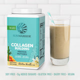 Sunwarrior Collagen Building Protein Peptides 998g serving suggestion